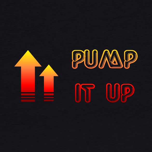 Pump it up 80s design by Stiffmiddlefinger